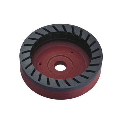 D150mm Wewnętrzne zębowe koło z żywicy, kształt miski, ciągłe koło szlifujące diamenty do szklanej maszyny do wycinania biegów