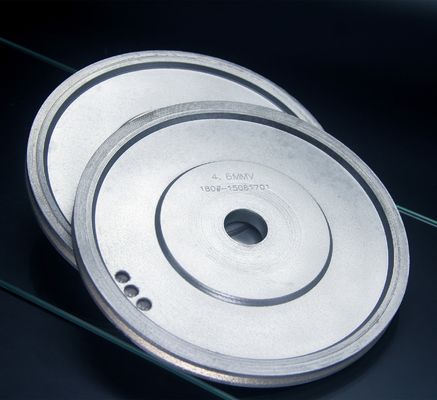 150 mm Szklane płaskie koło do szlifowania diamentów w kształcie V