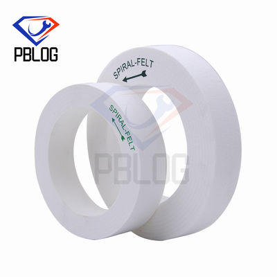 Narzędzia do obróbki szklanych krawędzi Spiral Felt Sanding Disc Standardowy rozmiar koła polerowania