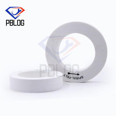 Narzędzia do obróbki szklanych krawędzi Spiral Felt Sanding Disc Standardowy rozmiar koła polerowania
