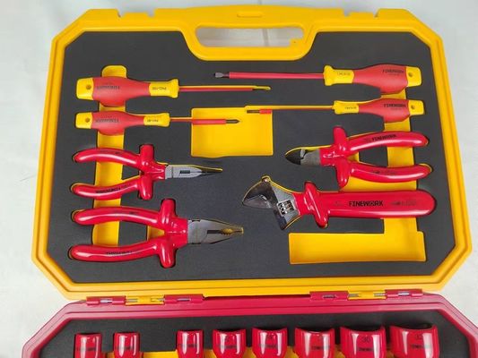 29 SZTUK Zestaw Narzędzi Elektryka 1000 V Izolowany Elektryczny Zestaw Narzędzi Ręcznych VDE