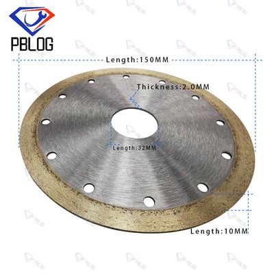 Metalowe wiązania Superabrasive Diamond Cutting Disc dla precyzyjnego groovingu