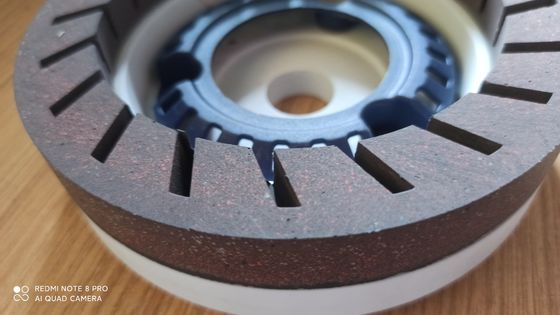 Czarno-zielone koło szlifowe z żywicy szlifowania wysoka jasność 150 mm cienka ochrona szkła