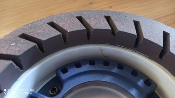 Czarno-zielone koło szlifowe z żywicy szlifowania wysoka jasność 150 mm cienka ochrona szkła