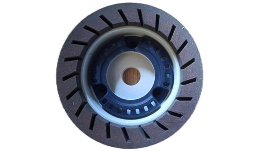 Czarno-zielone koło szlifowe z żywicy szlifowania wysoka jasność 150 mm cienka ochrona szkła