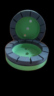 100mm 22mm otwór z żywicy kubek szlifujące koło do podwójnej krawędzi Beveling Machine