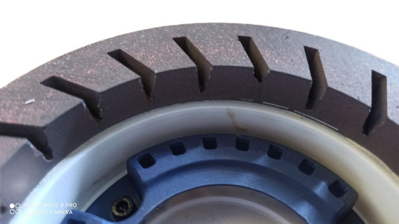 120# - 240# Biały Brązowy Wysoka twardość Wytrzymałe koło z żywicy 12mm Wewnętrzne otwór niższy niż 2800RPM