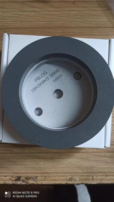 Koło do polerowania żywicy / koło do szlifowania żywicy 150 mm Biały Brązowy 120-240 Grit do maszyny podwójnej krawędzi