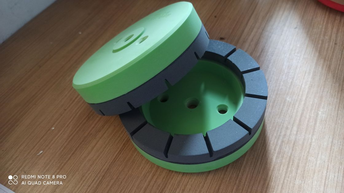 Żelazkowe szlifowanie Czarne Zielone 100/130/150/175 mm Prężnica Cienkie szkło Ochrona 3-6 mm
