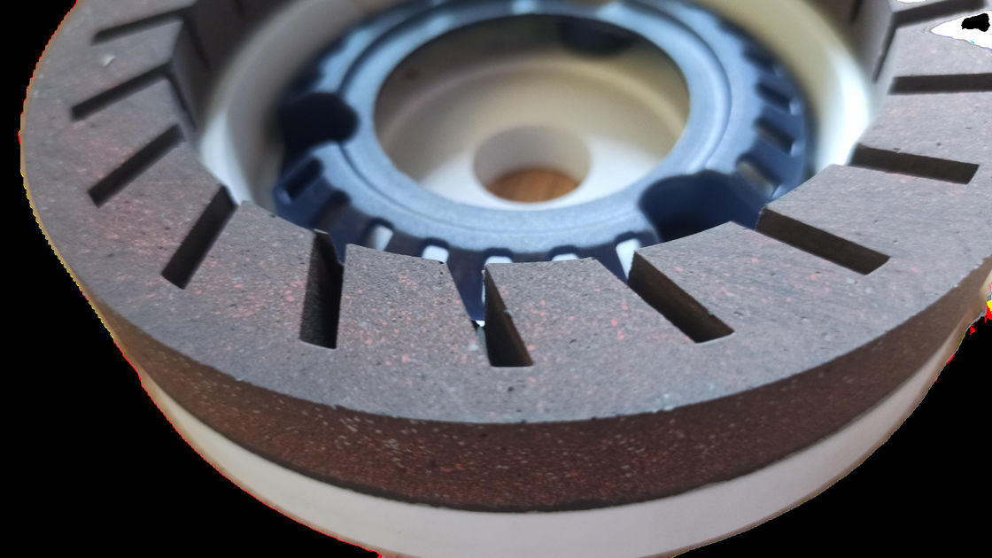 150 mm Koło z żywicy Wysoka ostrość do maszyny do wiertniania 240 Grit Białe, brązowe koło kubkowe